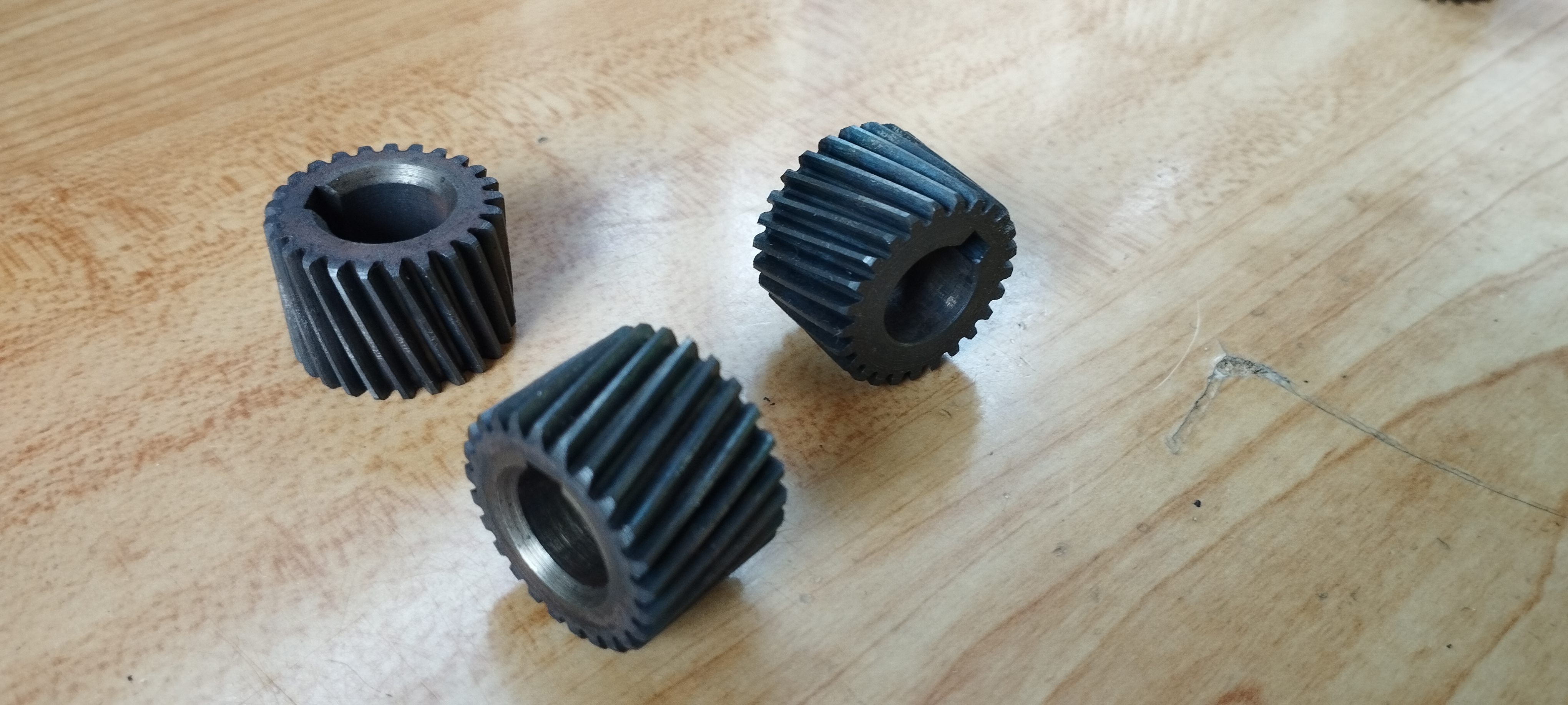 Gia công bánh răng nghiêng